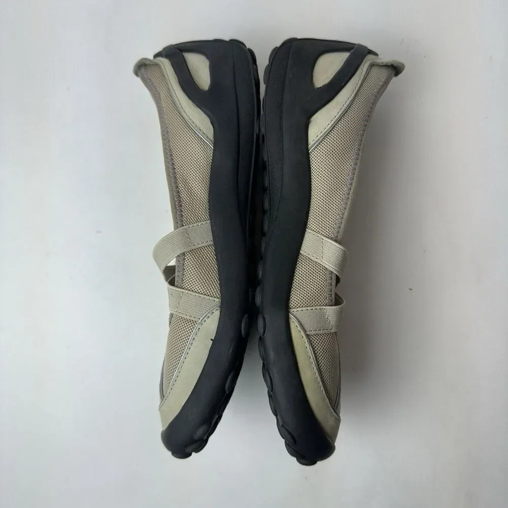 Clarks Privo Mary Jane Beige with  Rubber Sole Comfort Walking Shoe Sz: 7M - Picture 5 of 13